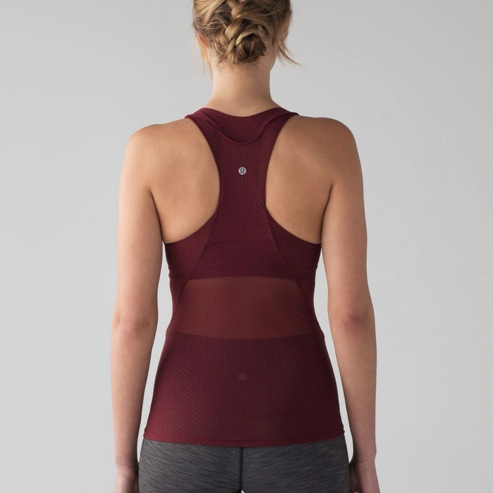 Lululemon Rouge Body Con Tank Top Size 6